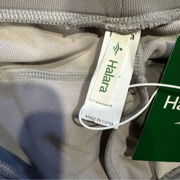 NWT Halara Flex High Waisted Body Sculpt Waist-Slimming Pocket Wide Leg Pants  L - Picture 12 of 13